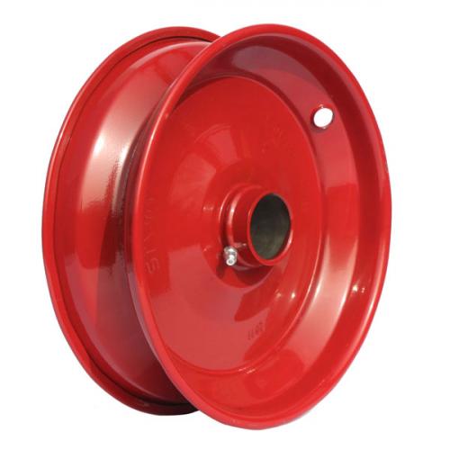 2.50-8 Wheel (Brw) 35mm CB 63.5mm HL (red metal)